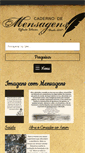 Mobile Screenshot of cadernodemensagens.net